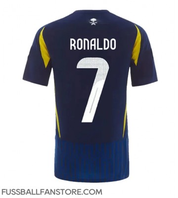 Al-Nassr Cristiano Ronaldo #7 Replik Auswärtstrikot 2024-25 Kurzarm